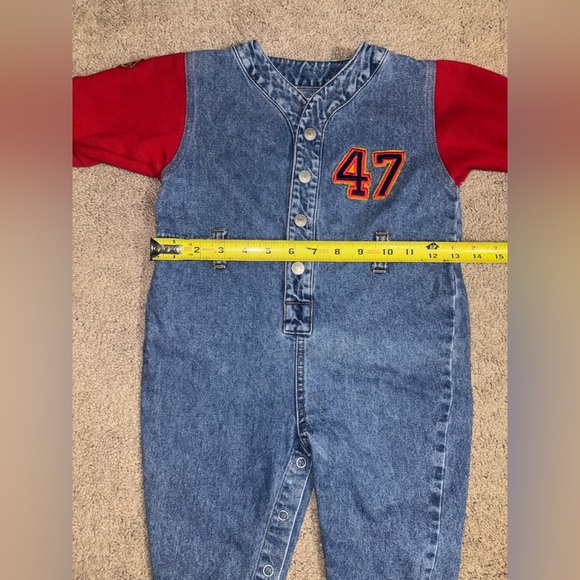 Vintage Jordache Baby boy Romper Size 18 Months - Picture 5 of 12
